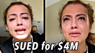 Malu BREAKS DOWN ON LIVE after getting sued $4M | Malu Trevejo lawsuit | Kimberleyonline