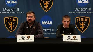 2024 NCAA Division III Men's Soccer Championship: St. Olaf Second Round Postgame Press Conference