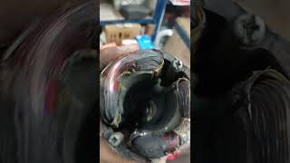 Burn mixer grinder motor repairing #electrical #shorts #subscribers