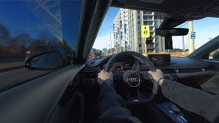 A Tranquil Weekend POV Drive | AUDI S4 B9