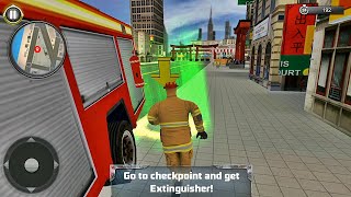 Fire Truck Driving Simulator 2020 - NY City FireFighter Emergency Services #4 - Android GamePlay