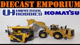 1:50 Scale Universal Hobbies Komatsu HD605 Off-Highway Dump Truck Unboxing \u0026 Review