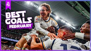 REAL MADRID | BEST GOALS FEBRUARY 2024