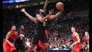 James Harden at Blazers (12/09/2017) - 48 Pts, 8 Rebs, 16-29 FGM 4-7 3PM, CLUTCH, GIVE HIM MVP!
