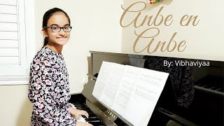 Anbe En Anbe | Piano Cover | Dhaam Dhoom| Harris Jayaraj