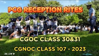 PCG CONVENING CEREMONY | RECEPTION RITES | CGOC CLASS 30    \u0026 31| CGNOC CLASS 107 - 2023