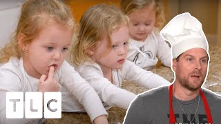Busby Girls Enjoy Making Pizza With Chef Uncle Dale! | New OutDaughtered