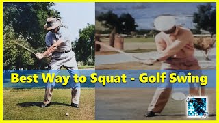 Real Way to Squat - Golf Swing #golftips