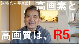 【野村誠一写真塾No103】高画素が高精細ではない。R5を仕事でも使ってみた。