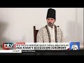 prince rahim aga khan s accession ceremony held today at ismaili imamat in lisbon