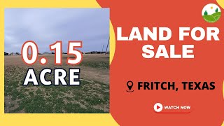 0.15  acre land for sale in Fritch, Texas [11704]