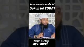 kisah anak muda dan tobat nya dukun penyihir! ustadz khalid basalamah ma#shorts