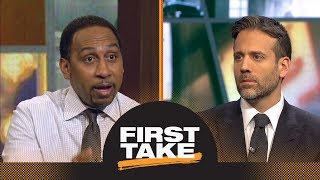 Stephen A. And Max react to LeBron James' Pacers vs. Cavs Game 5 buzzer-beater | First Take | ESPN