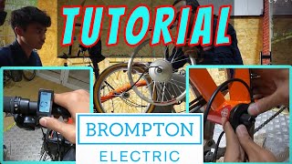 TUTORIAL INSTALL EBIKE KIT BROMPTON