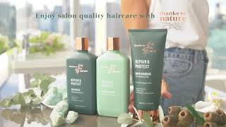 Enjoy salon quality haircare with Thanks to Nature