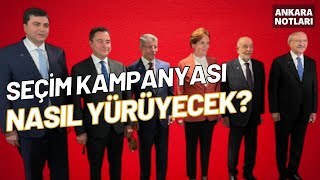 Muhalefetin seçim kampanyası planında neler var? \