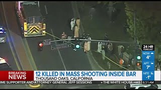 12 killed in California bar shooting, including a police officer