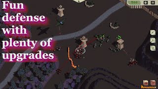 Last Outpost gameplay - Minimalist RTS \u0026 tower defense - Similar to Thronefall - Modern army