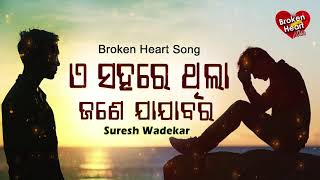 E Sahare Thila Jane Jajabara - Broken Heart Song ଏ ସହରେ ଥିଲା  ଜଣେ ଯାଯାବର | Suresh Wadekar