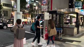 Tokyo Ginza beautiful night 东京银座夜景