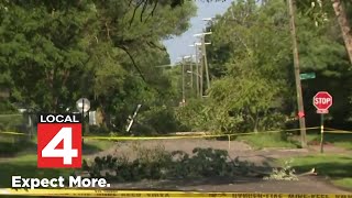 Metro Detroit residents cope with heat, storm cleanup, power outages after storms