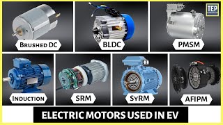Types of Motors used in EV | Single, Dual, Three & Four Motor Configuration in EV