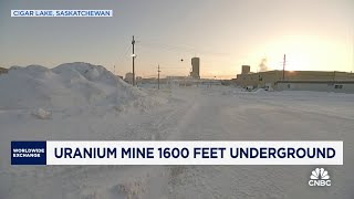 A look at the world's highest-grade uranium mine