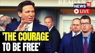 Governor Ron DeSantis On His Book -The Courage To Be Free: Florida's Blueprint For America's Revival