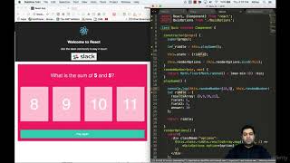 [React js] Project Game : Make the 2 numbers random!