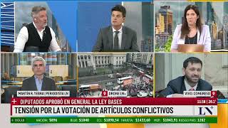 Diputados aprobó la Ley Bases en general; el análisis de Martín Rodríguez Yebra