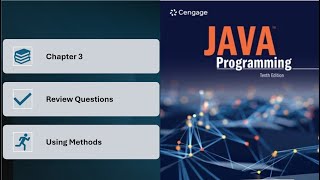 Java Programming Chapter 3 Study Guide, Using Methods.