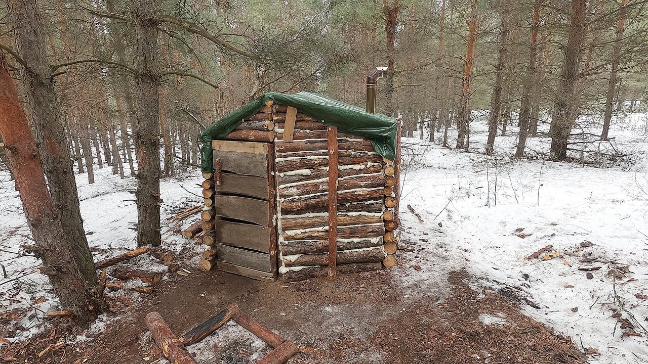 Building A Cozy Forest House From Start To Finish Youtube