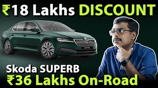 Massive ₹18 Lakhs Discount on Skoda Superb : Deal of the Year | MotoClips by MotoWagon.