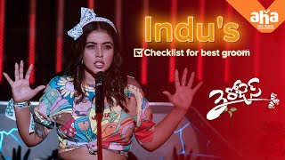 Indu's checklist is the best | 3 Roses | An aha original | All episodes streaming now