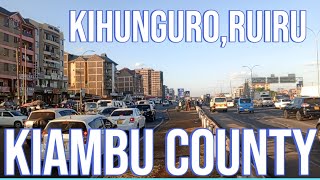 A VISIT TO THE BUSY KIHUNGURO TOWN IN RUIRU.