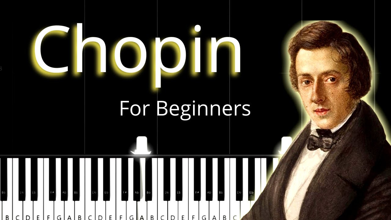 Chopin - Waltz In A Minor, B.150,Op.Posth - Very Easy Piano Tutorial ...