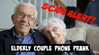 ELDERLY COUPLE PHONE SCAM ALERT (Prank Call) | Jack Vale