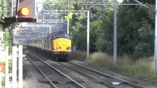 Double Headed Class 37611 \u0026 37605 on 5Z40