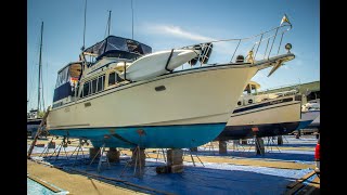 This totally changed his boat! Installing all new LED lighting in a Tollycraft 44