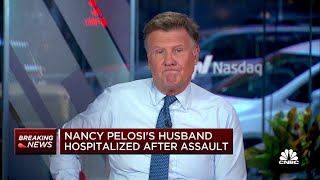 Nancy Pelosi's husband 'violently assaulted' by assailant at home, office says