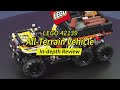 It's Probably Lego's Cheapest Fully Functional Off-roader, Technic 42139 All-Terrain Vehicle Review