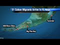 51 cuban migrants arrive in keys