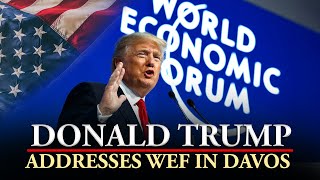 LIVE: US President Donald Trump virtually addresses World Economic Forum |USA |Davos |World Leaders