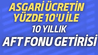 AK PORTFÖY AFT FONU 10 YILLIK GETİRİ HESABI