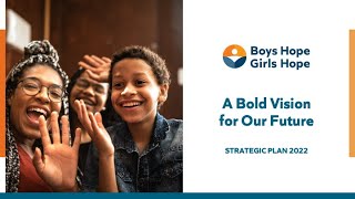 Boys Hope Girls Hope Five Year Strategic Plan