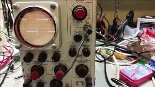 Tektronix Type 310A Oscilloscope Restoration Part 2