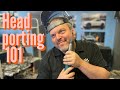 The basics of porting a cylinder head!