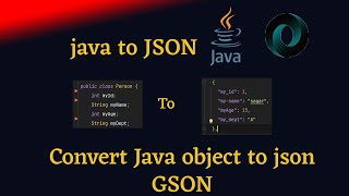 java: java to JSON converter || how to parse java to json || GSON