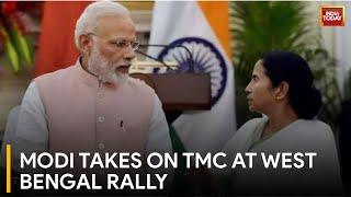 PM Modi's Fiery Speech Targets Trinamool Congress in West Bengal Rally