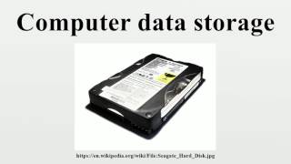 Computer data storage